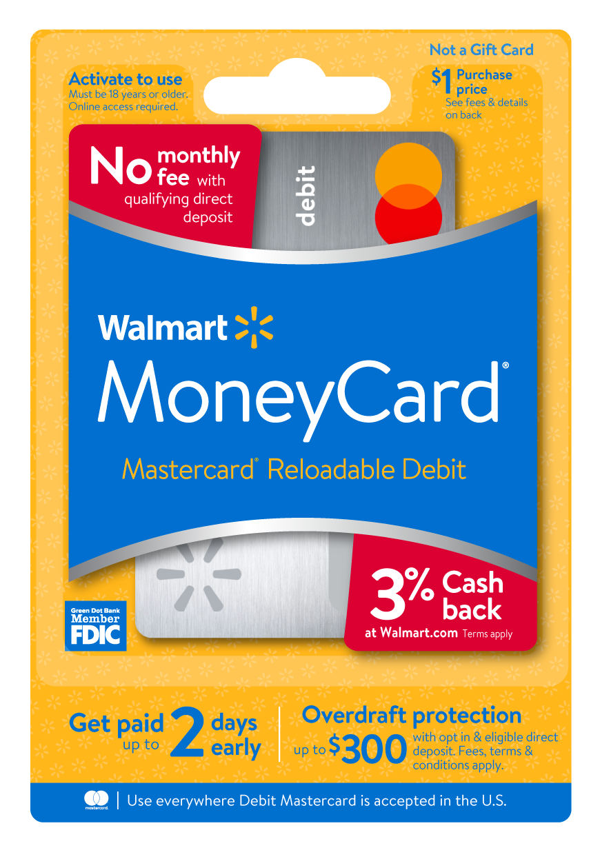 Walmart money card